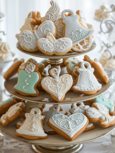 Unique cookies to create a memorable wedding experience for your guests